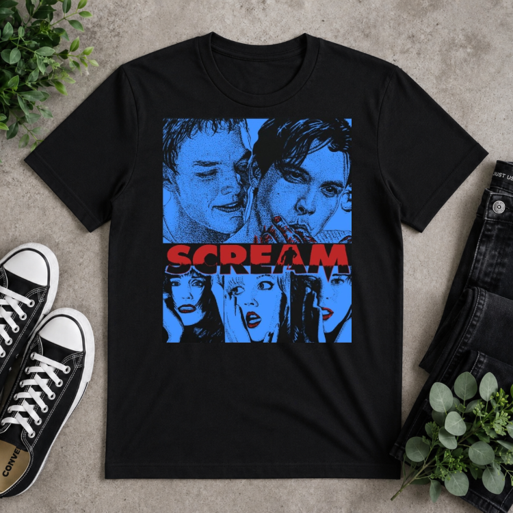 PRE-ORDER Scream Blue Tshirt