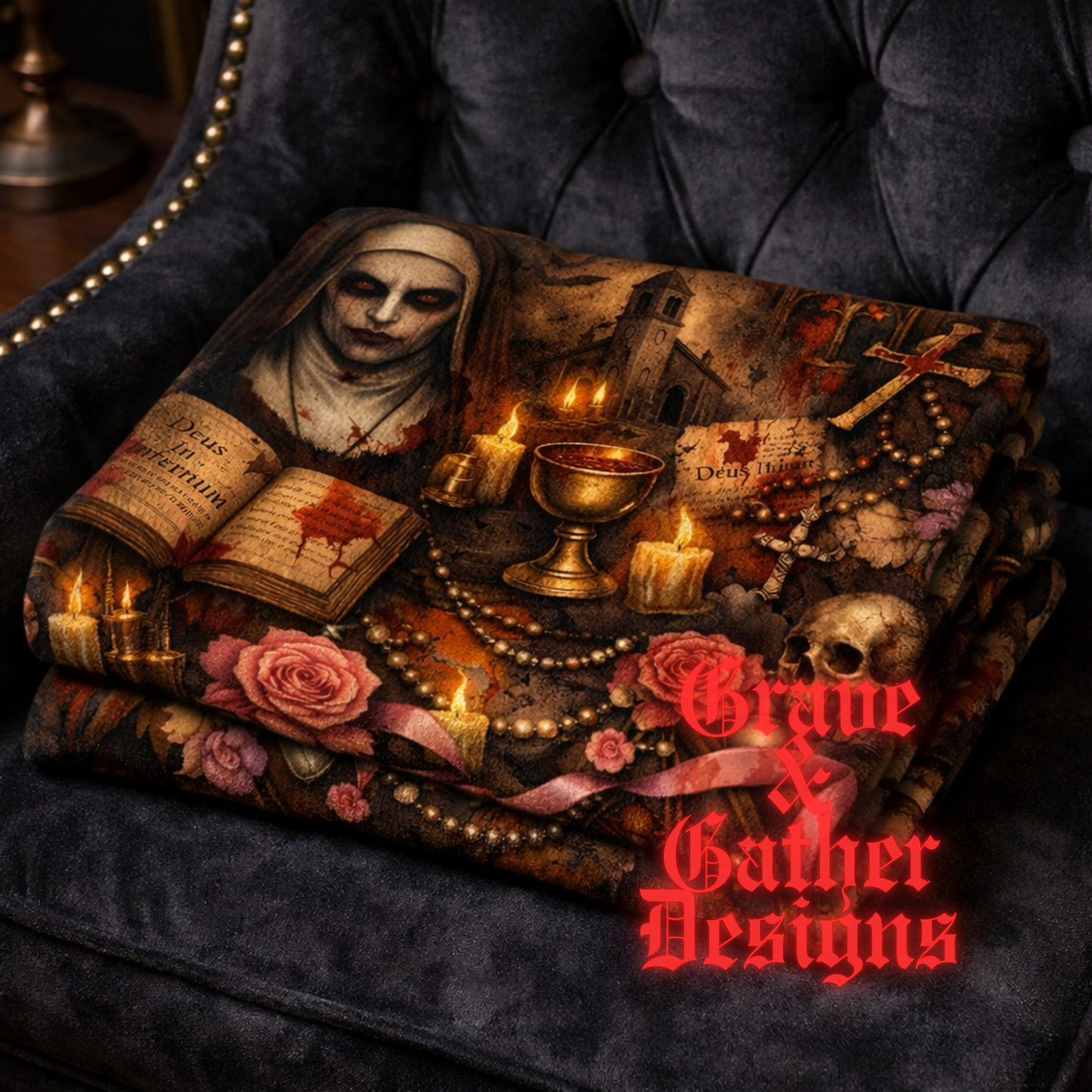 Nun inspired seamless design DIGITAL DOWNLOAD