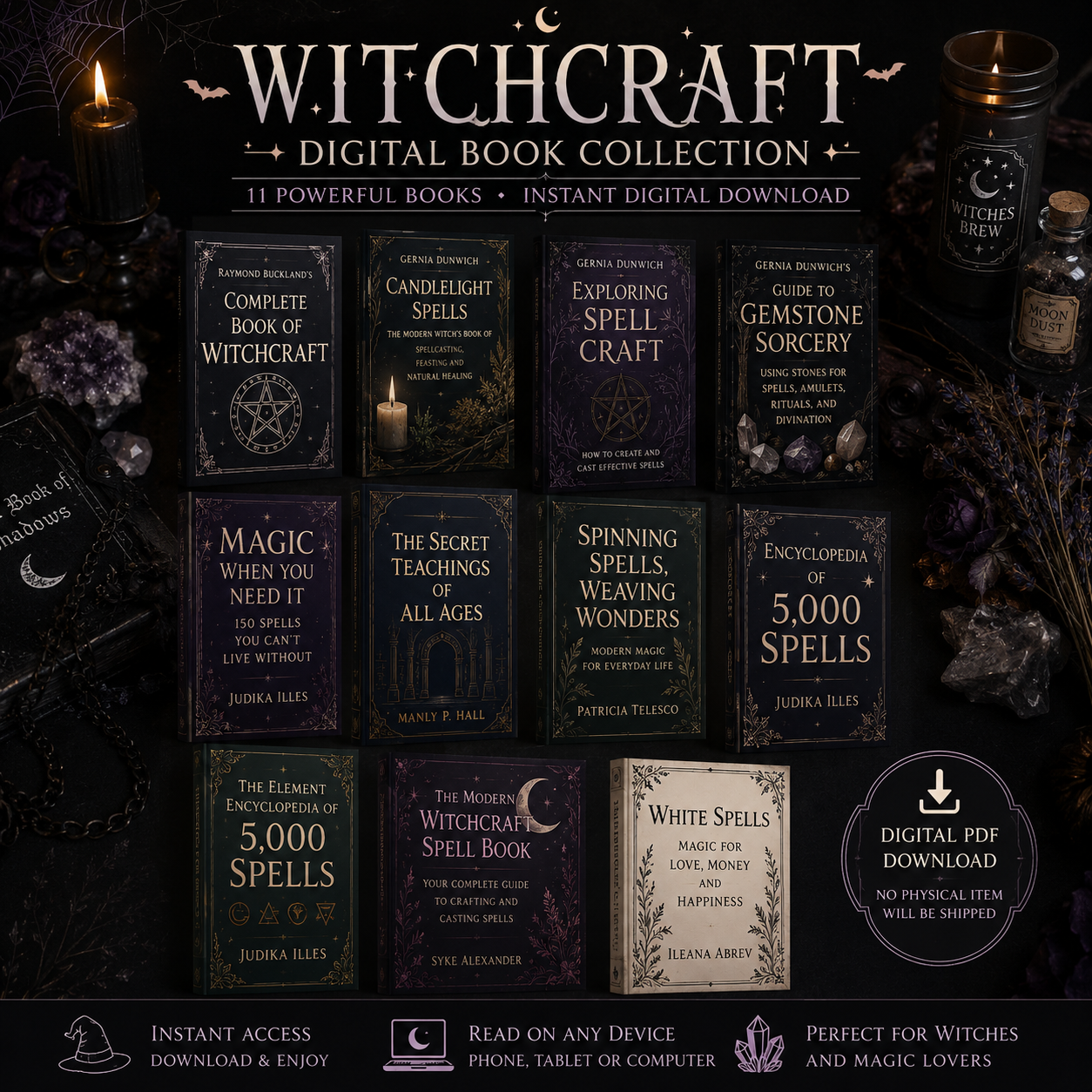 🔮✨ DIGITAL WITCHCRAFT PDF COLLECTION ✨🔮