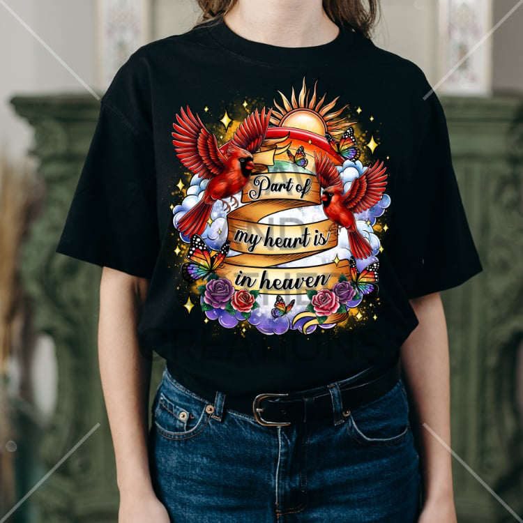PRE-ORDER Part of My Heart Is in Heaven Tshirt