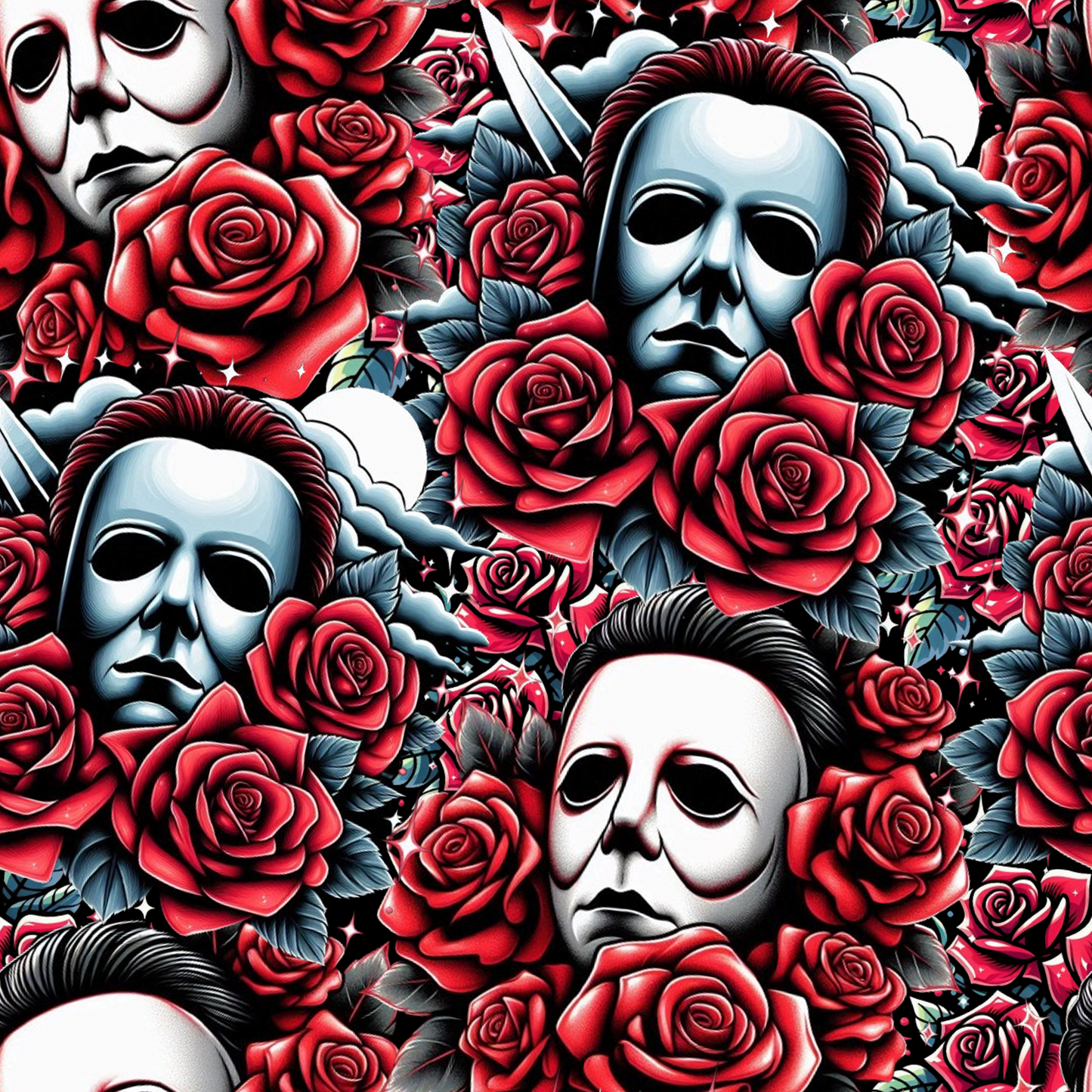 Roses Michael Seamless Digital Pattern Download