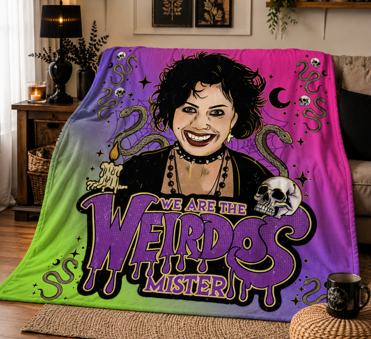 PRE-ORDER Weirdo Throw Blanket