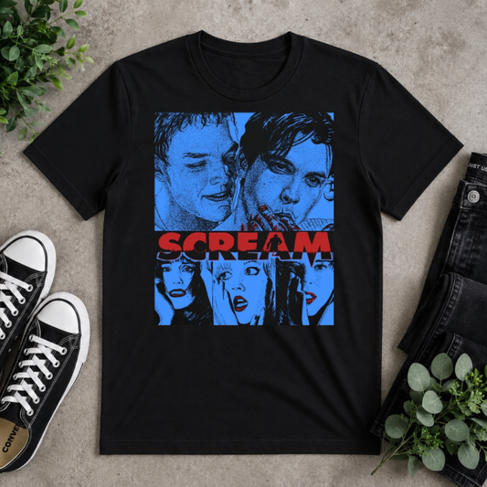 PRE-ORDER Scream Blue Tshirt