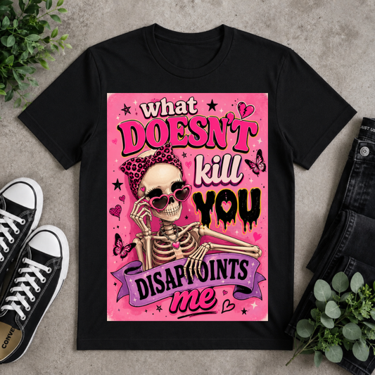 PRE-ORDER What Doesn’t Kill you Tshirt