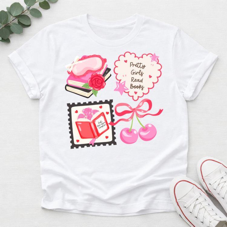 PRE-ORDER Pretty Girls Read Tshirt