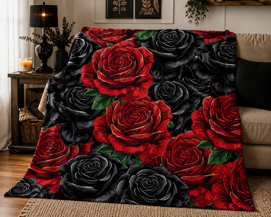 PRE-ORDER Roses Throw Blanket