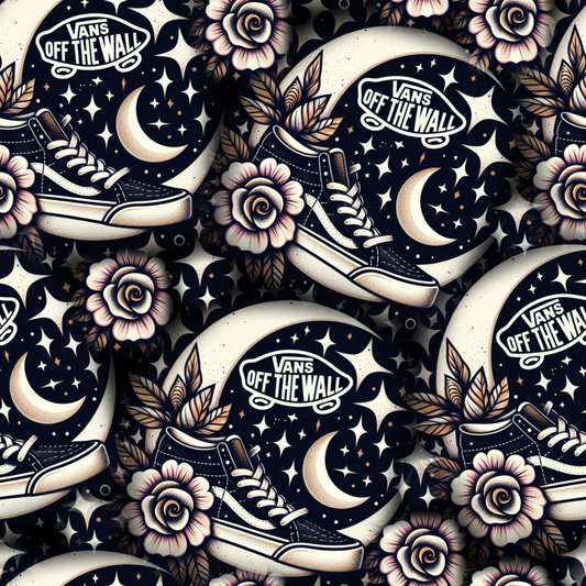 Floral Shoe Seamless Digital Pattern Download