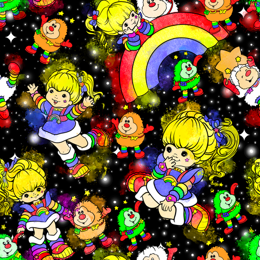 Rainbow Seamless Digital Pattern Download